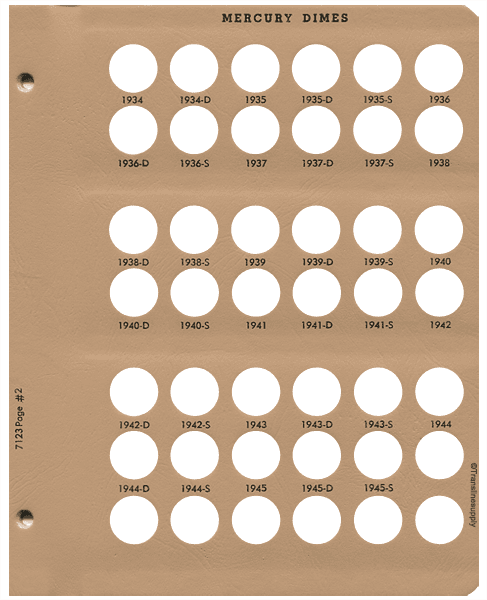 Mercury Dimes - alternate view 2