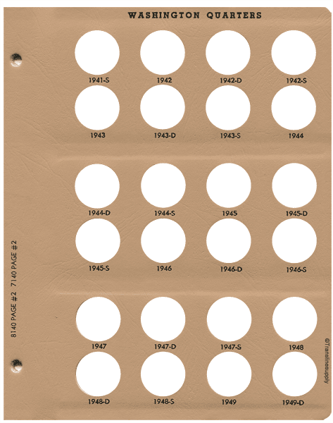 Washington Quarters 1932-1998 - alternate view 2