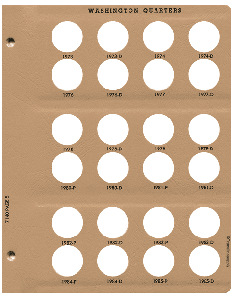 Washington Quarters 1932-1998 - alternate view 5