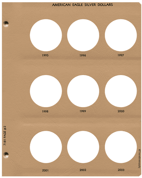 American Eagle Silver Dollars Replacement Page 2