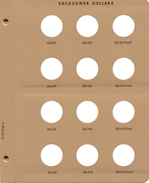 Sacagawea Dollars with Proof Replacement Page 4