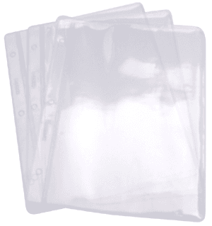 Vinyl - 1 Pocket Notebook Pages - Sold Individually