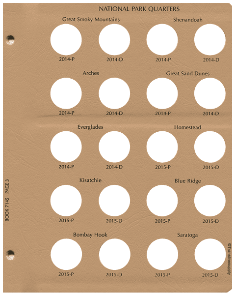Washington Quarters America's Beautiful N/P 2010-2021. P&D - alternate view 3