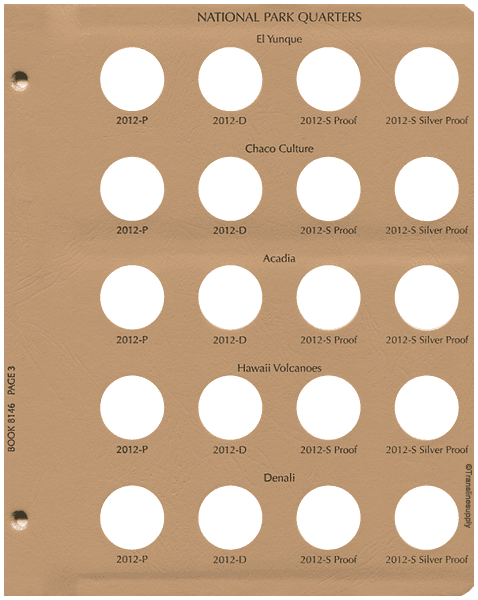 Washington Quarters America's Beautiful N/P 2010-2015. P.D.S & Sil. Pr. Vol I - alternate view 3