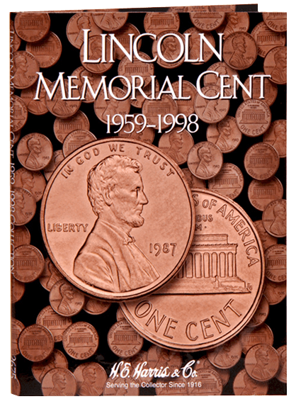 Lincoln Memorial Cent Folder #1 1959-1998