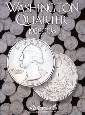 Washington Quarters Folder No. 4 1988-1998