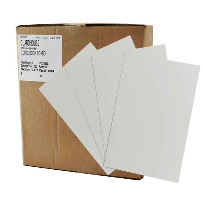 Current Comic Book Boards (6 3/4 x 10 1/2) Bulk 1000
