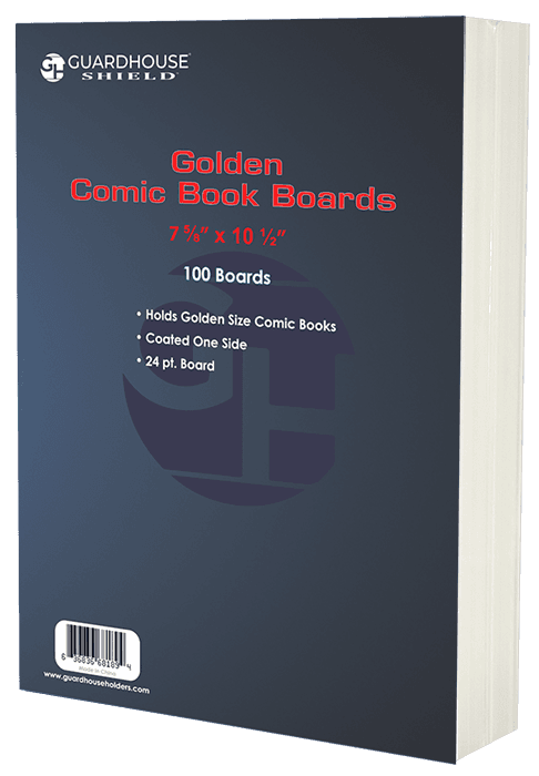 Golden Comic Book Boards (7 5/8 x 10 1/2) - 100 Pack