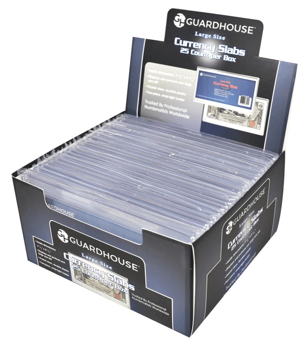 Paper Money Slab for Large-Sized U.S. Currency - Currency Holder - alternate view 2