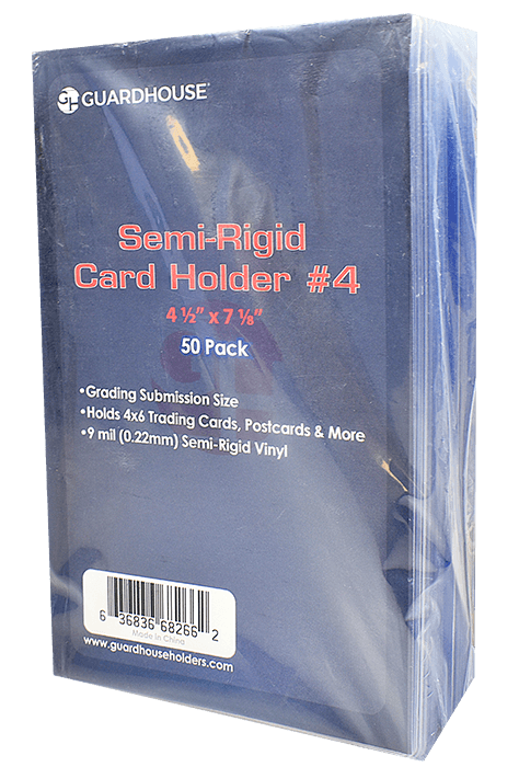 Guardhouse Semi-Rigid Card Sleeve #4 (.22)