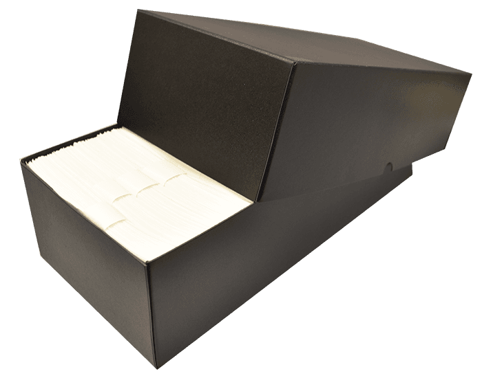 Glassine Storage #5 Box - Holds 3 1/2 x 6 Glassines