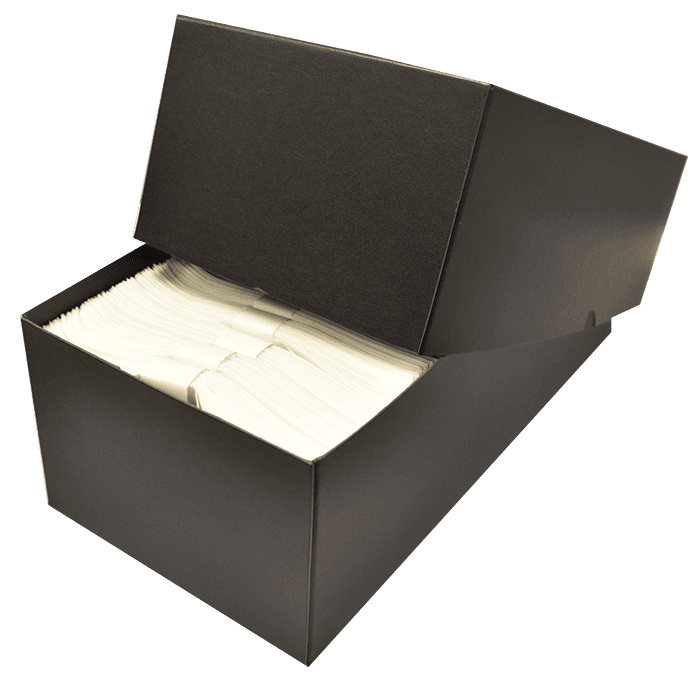 Glassine Storage #6 Box - 14 x 6 7/8 x 4 - Holds 4 1/8 x 6 1/4 Glassines