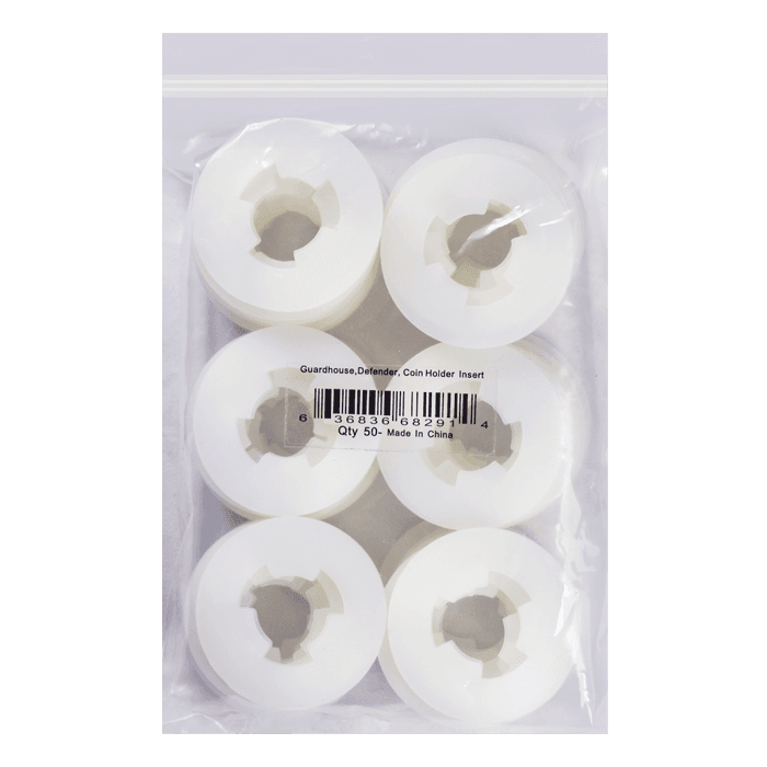 Guardhouse Silicone Inserts for Half Dollar - Bulk 50 Pack