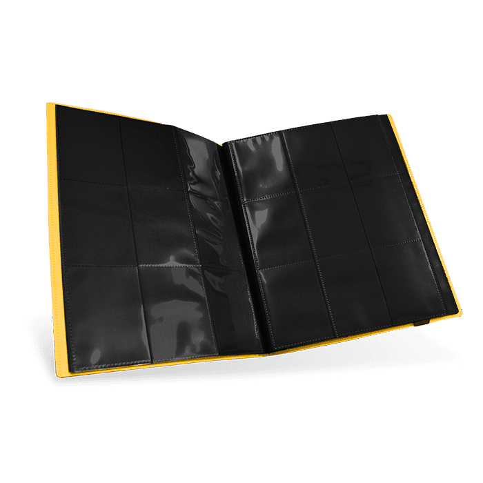 9 Pocket Trading Card Folio - Yellow - alternate view 1