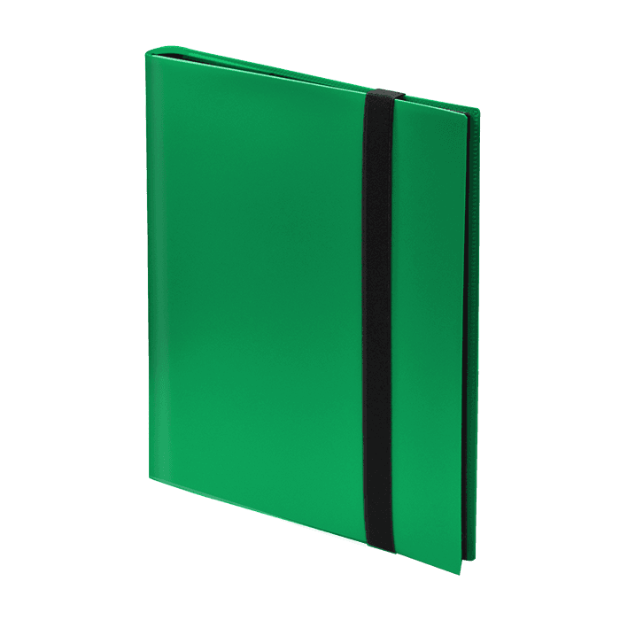 9 Pocket Trading Card Folio - Green