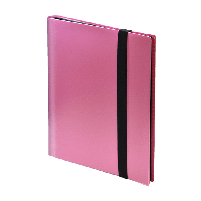 9 Pocket Trading Card Folio - Pink