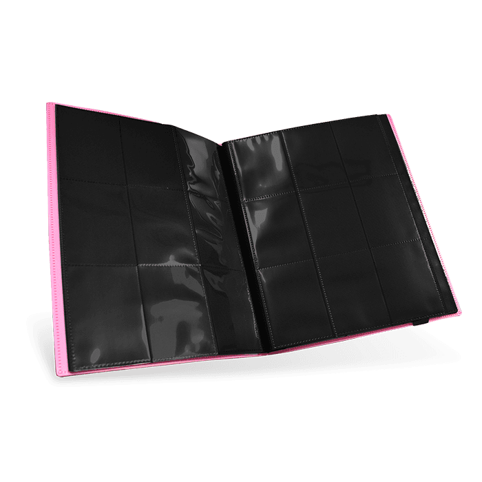 9 Pocket Trading Card Folio - Pink - alternate view 1