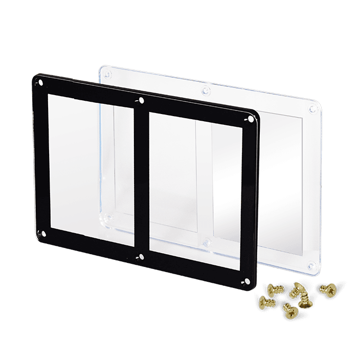 2 Card Screw Card Holder 35pt - Black Border - alternate view 2