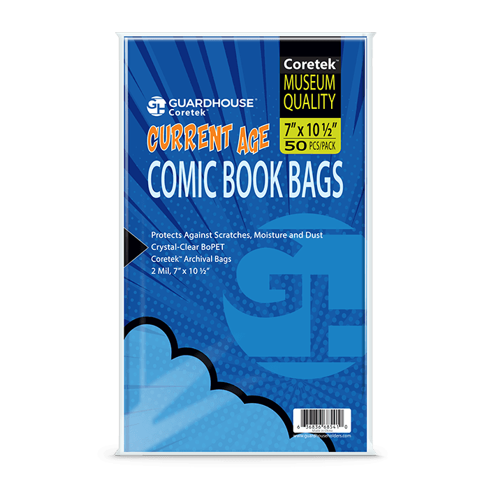 Coretek Comic Book Bag (2mil BoPET) - Current