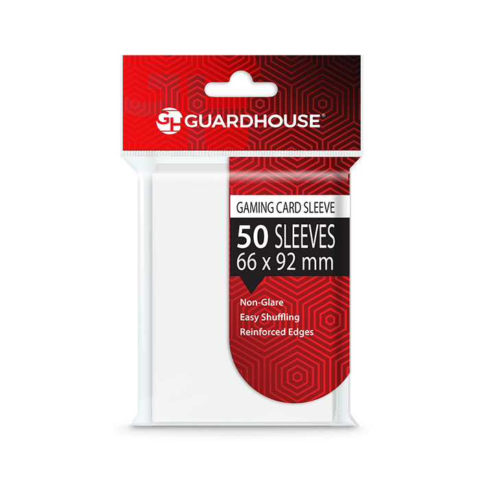 Gaming Card Sleeves - White