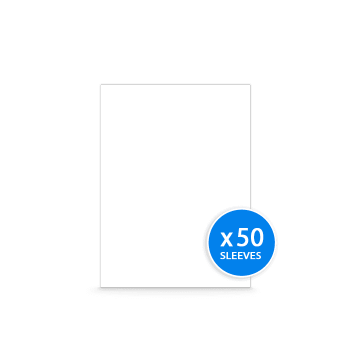 Gaming Card Sleeves - White - alternate view 1