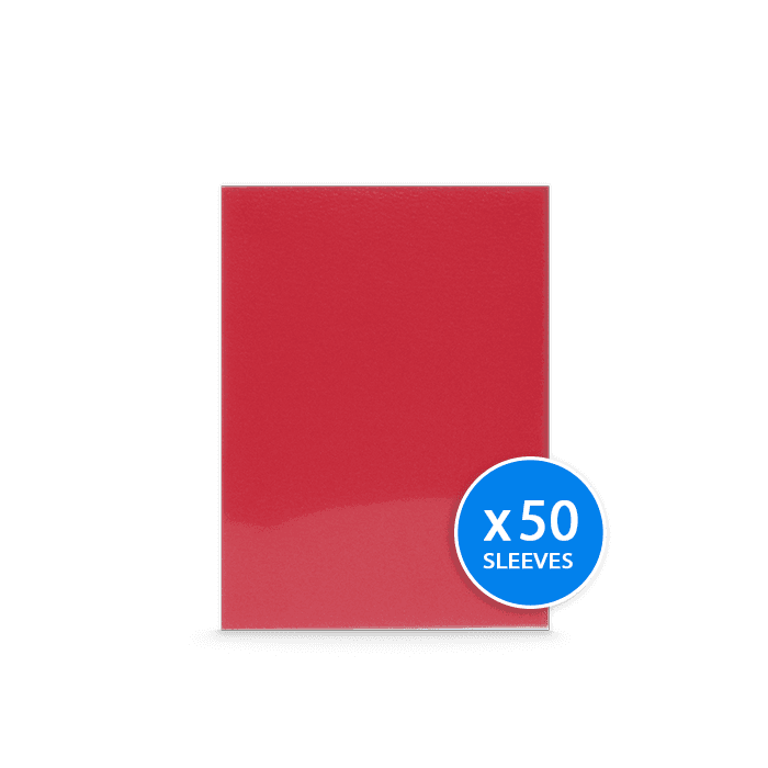 Gaming Card Sleeves - Red - alternate view 1