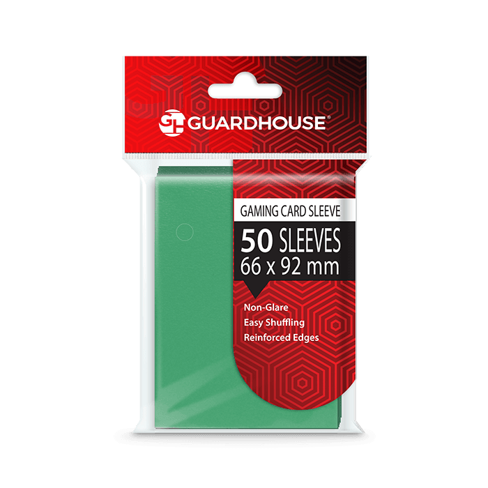 Gaming Card Sleeves - Green