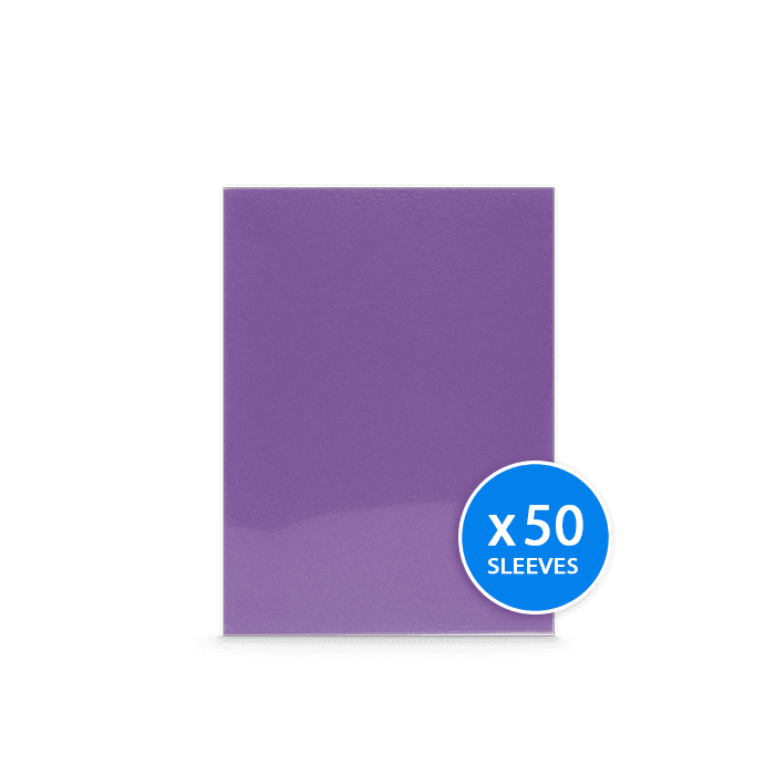 Gaming Card Sleeves - Purple - alternate view 1