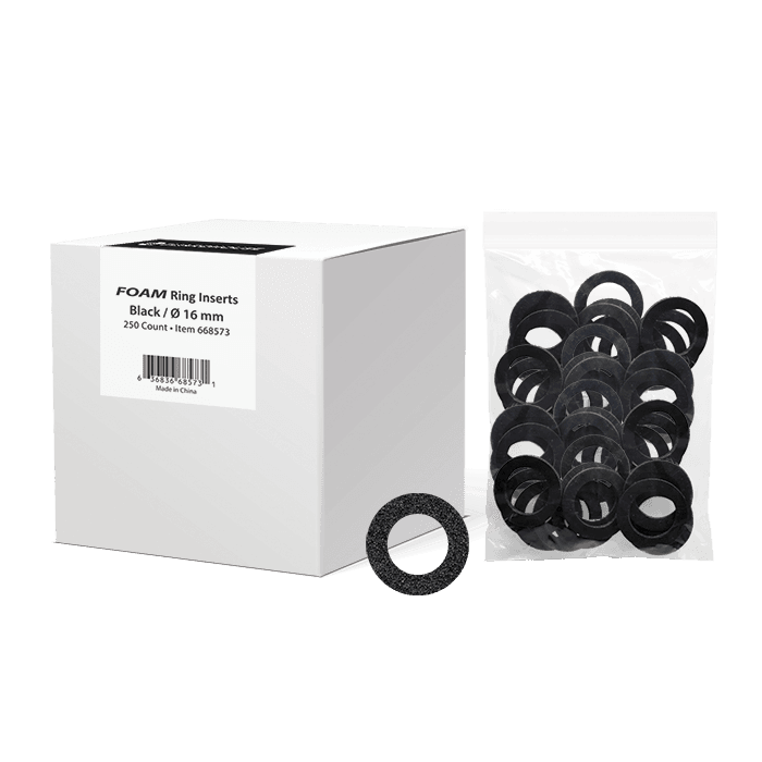 16mm Evocore Bulk Pack Small Foam Rings - 250 Pack