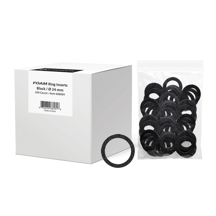 24mm Evocore Bulk Pack Medium Foam Rings - 250 Pack