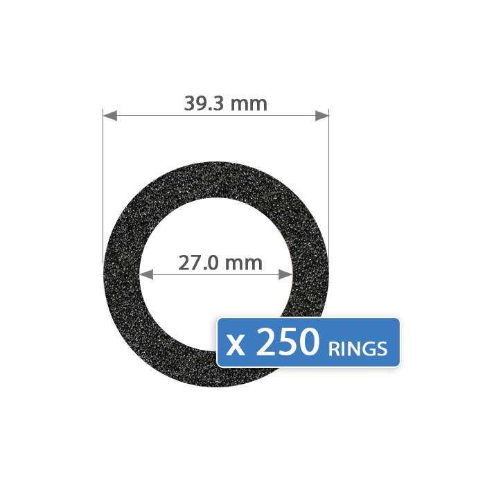 27mm Evocore Bulk Pack Large Foam Rings - 250 Pack - alternate view 1