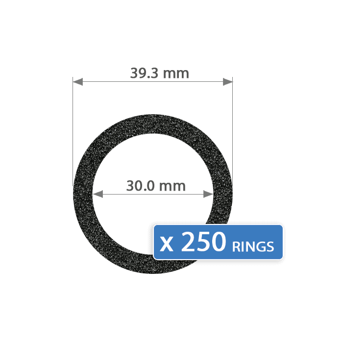 30mm Evocore Bulk Pack Large Foam Rings - 250 Pack - alternate view 1