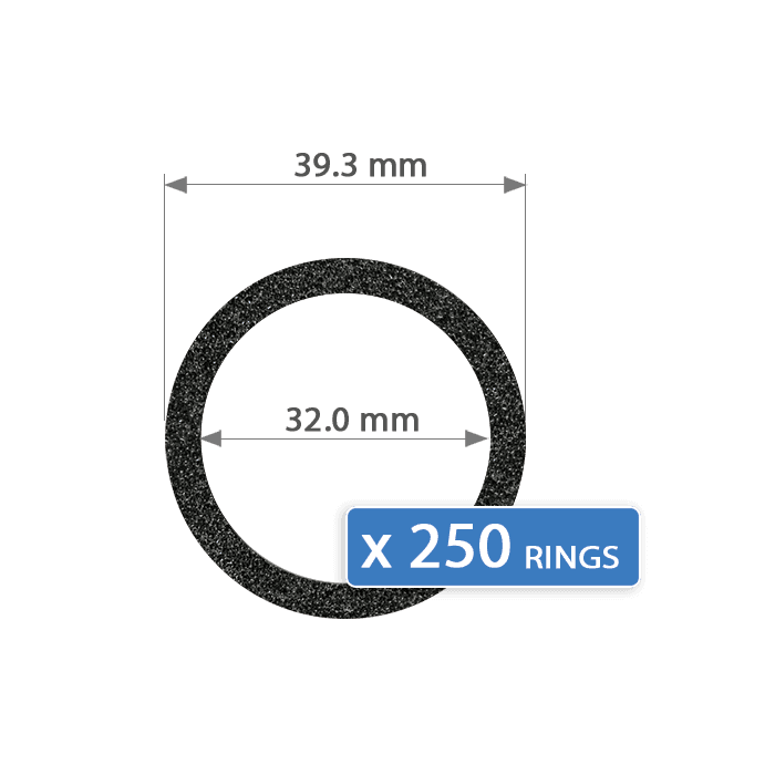 32mm Evocore Bulk Pack Large Foam Rings - 250 Pack - alternate view 1