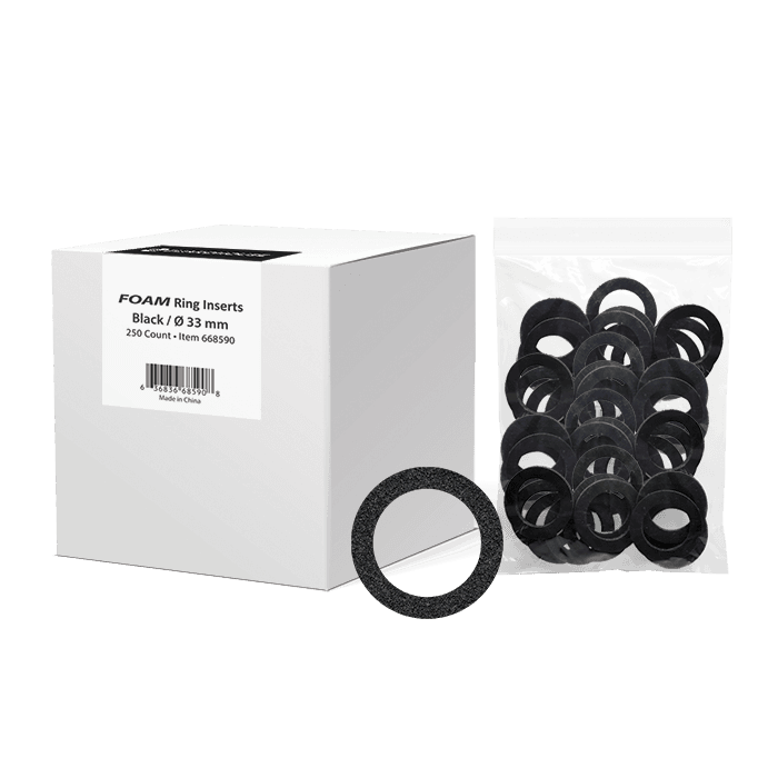 33mm Evocore Bulk Pack XL Foam Rings - 250 Pack