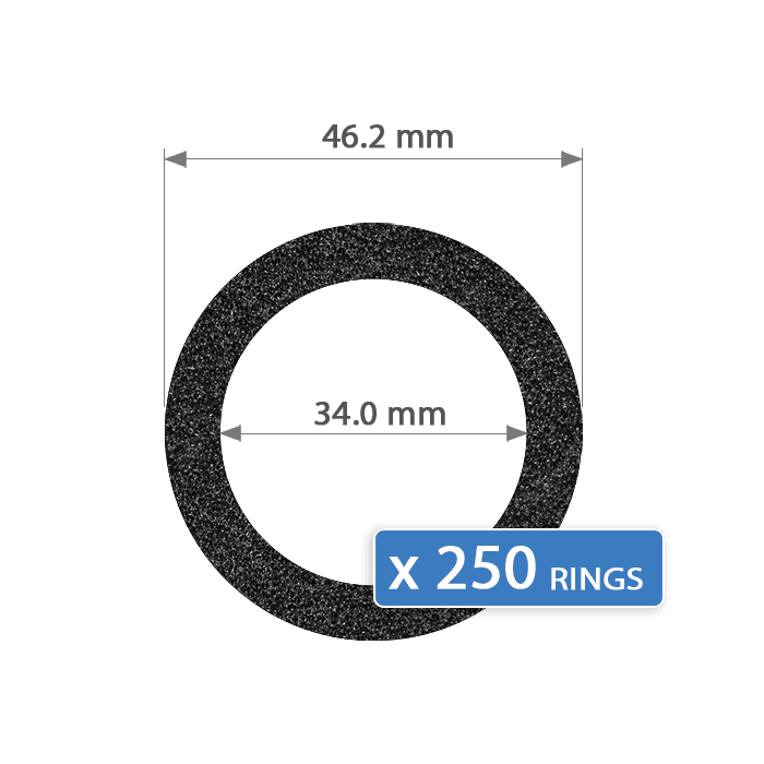 34mm Evocore Bulk Pack XL Foam Rings - 250 Pack - alternate view 1