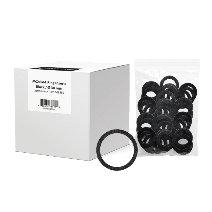 38mm Evocore Bulk Pack XL Foam Rings - 250 Pack
