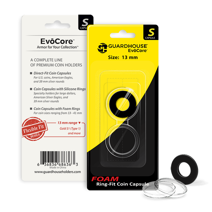 Evocore Foam Ring Capsule Retail Pack - 13mm - alternate view 1