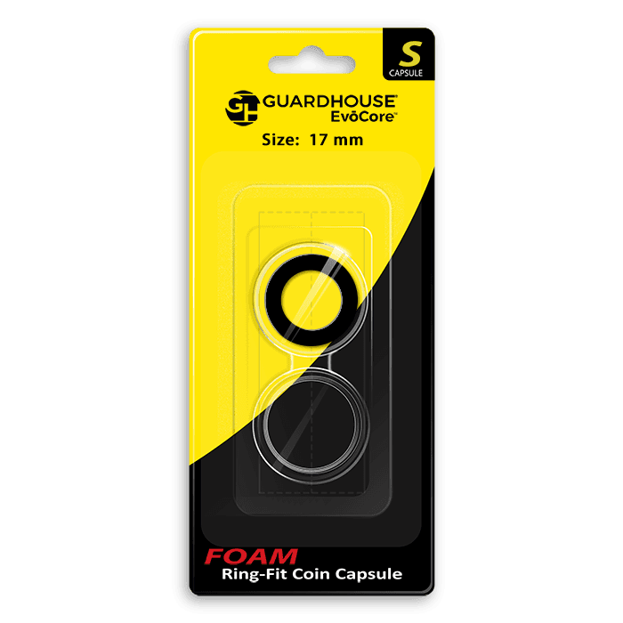 Evocore Foam Ring Capsule Retail Pack - 17mm