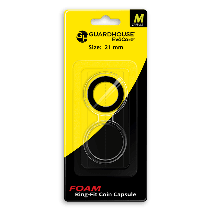 Evocore Foam Ring Capsule Retail Pack - 21mm