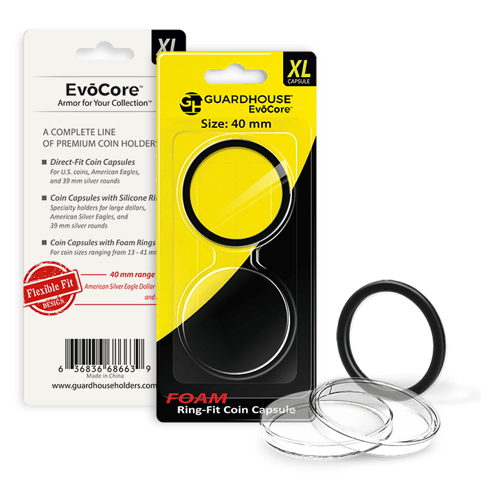 Evocore Foam Ring Capsule Retail Pack - 40mm - alternate view 1