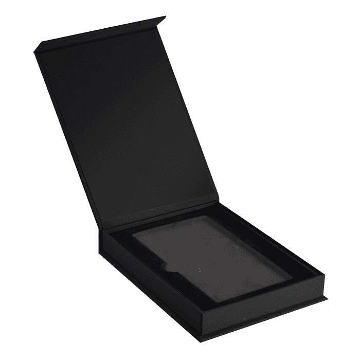Magnetic Lid Display Box - Holds a Beckett Card Slab - alternate view 1