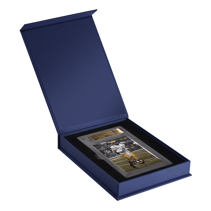 Magnetic Lid Display Box - Holds a Beckett Card Slab - alternate view 2
