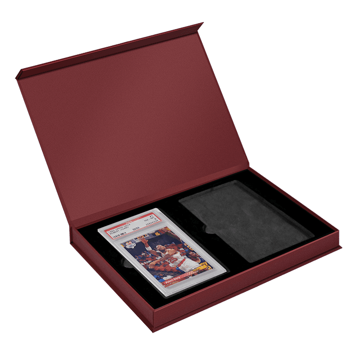 Magnetic Lid Display Box - Holds two PSA/CGC Card Slabs - alternate view 3