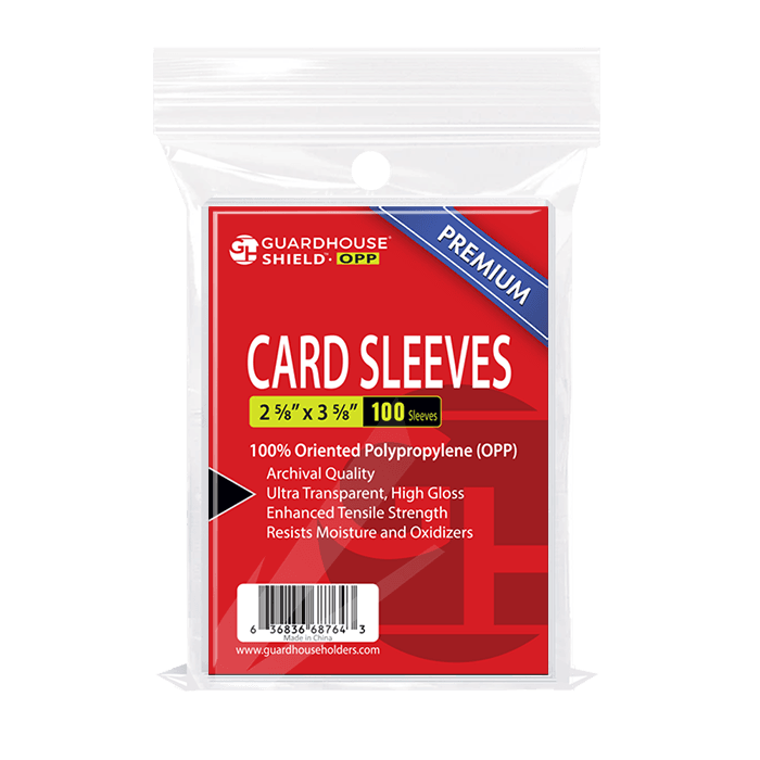 Shield OPP - Trading Card Sleeves - Premium OPP Trading Card Sleeves