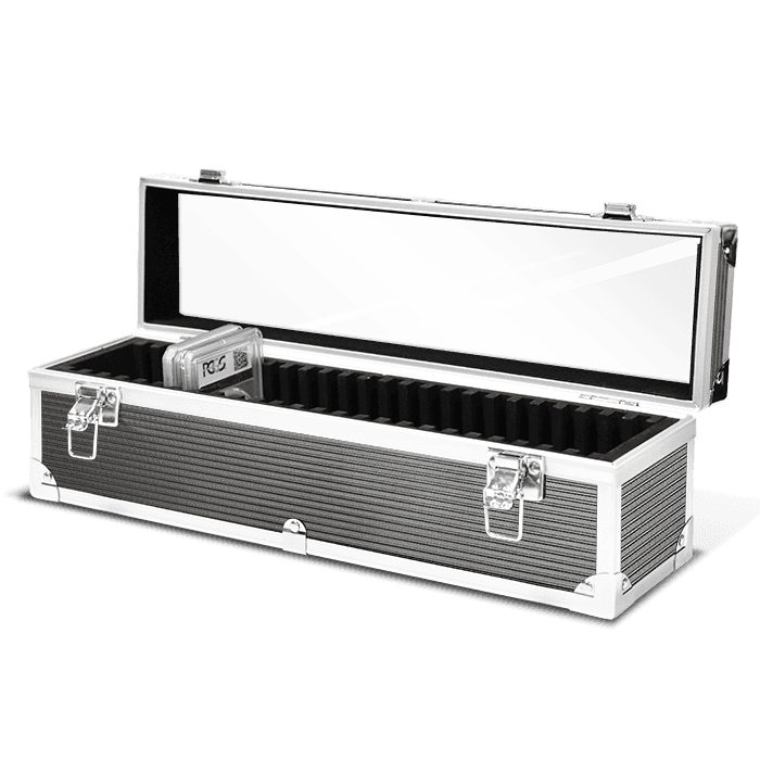 Falcon Series 25 Slab Box - Clear Top - Graphite - alternate view 1