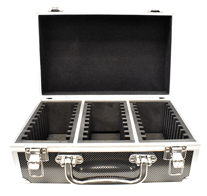 Falcon Series 30 Slab Box - Front Handle - Diamond Pattern / Black - alternate view 2