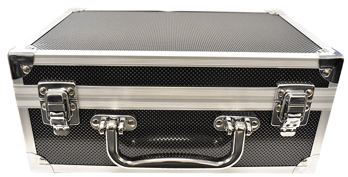 Falcon Series 30 Slab Box - Front Handle - Diamond Pattern / Black - alternate view 3