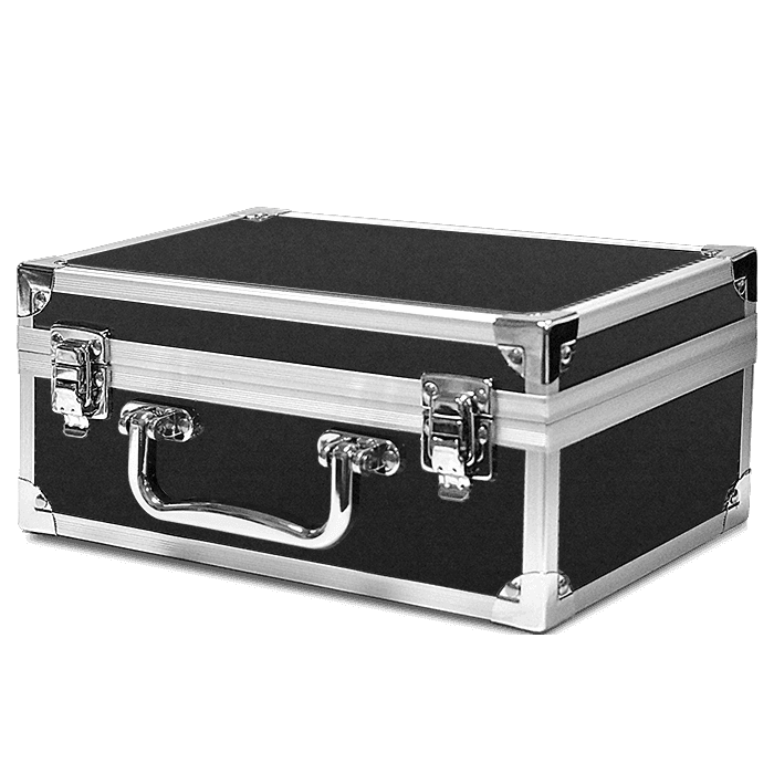 Falcon Series 30 Slab Box - Front Handle - Black Pleather