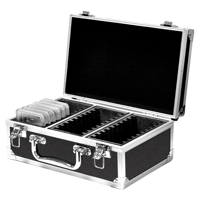 Falcon Series 30 Slab Box - Front Handle - Black Pleather - alternate view 1