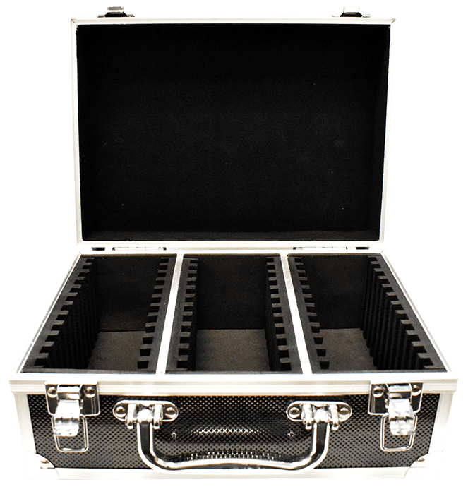 Falcon Series 36 Slab Box - Front Handle - Diamond Pattern / Black - alternate view 2